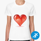 Женская спортивная футболка