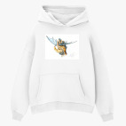 Толстовка худи оверсайз