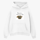 Толстовка худи оверсайз