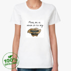 Женская футболка органик