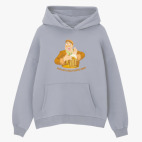 Толстовка худи оверсайз