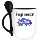 Кружка с ложкой