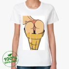 Женская футболка органик