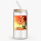 Банка с бамбуковой крышкой