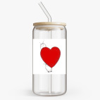 Банка с бамбуковой крышкой