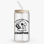 Банка с бамбуковой крышкой