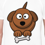 Собачка с косточкой