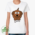 Женская футболка органик