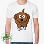 Мужская футболка органик