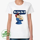 Женская футболка органик