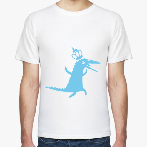 Футболка с принтом монарх