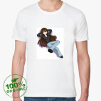 Мужская футболка органик