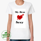 Женская футболка органик