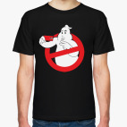 Классическая футболка Selfie Duckface Ghost busters