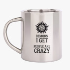 Кружка металлическая