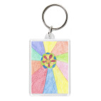 Брелок 5.7 x 4.1 см  'Цветок'