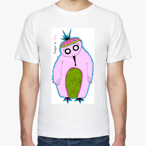 Футболка с принтом Пингвин