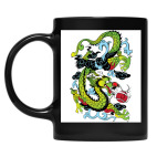 Кружка цветная UV-DTF