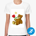 Женская спортивная футболка