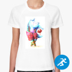 Женская спортивная футболка