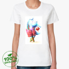 Женская футболка органик