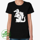 Женская футболка органик