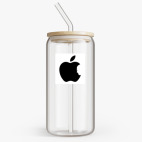 Банка с бамбуковой крышкой