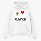 Толстовка худи оверсайз