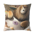 Подушка 35x35 см Львиная кулинария