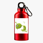 Металлическая бутылка 400 мл UV-DTF