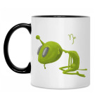 Кружка двухцветная