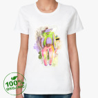 Женская футболка органик