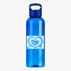 Прозрачная спортивная бутылка