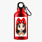 Металлическая бутылка 400 мл UV-DTF