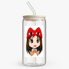 Банка с бамбуковой крышкой