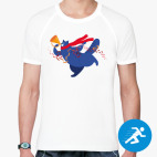 Мужская спортивная футболка