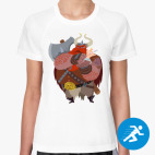 Женская спортивная футболка