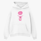 Толстовка худи оверсайз