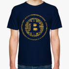 Классическая футболка Биткоин