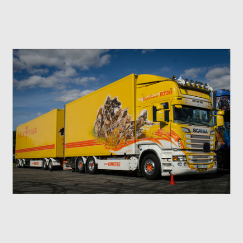 Постер с принтом  Scania R730