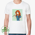 Мужская футболка органик