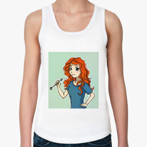 Женская майка с принтом Часодеи