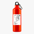 Металлическая бутылка 700 мл UV-DTF