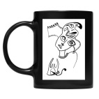 Кружка цветная UV-DTF