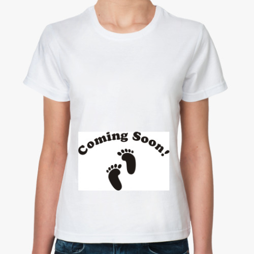 Классическая футболка с принтом скоро появится