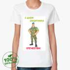 Женская футболка органик