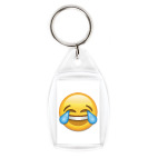 Брелок 4.2 x 2.9 см Emoji Смайл: Слезы Радости