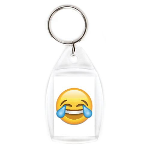 Брелок с принтом Emoji Смайл: Слезы Радости