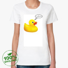 Женская футболка органик