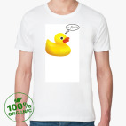 Мужская футболка органик